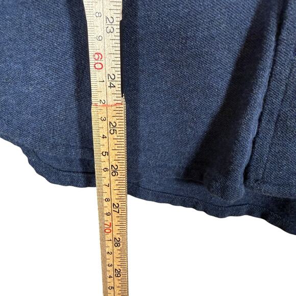 Ralph Lauren Men’s Featherweight Mesh Button Down Shirt Navy Blue Lightweight M - Picture 6 of 7